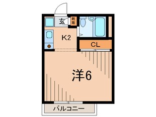 カーサ・メルカート（1F～2F）の物件間取画像